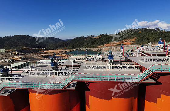 gold ore beneficiation plant designed by xinhai