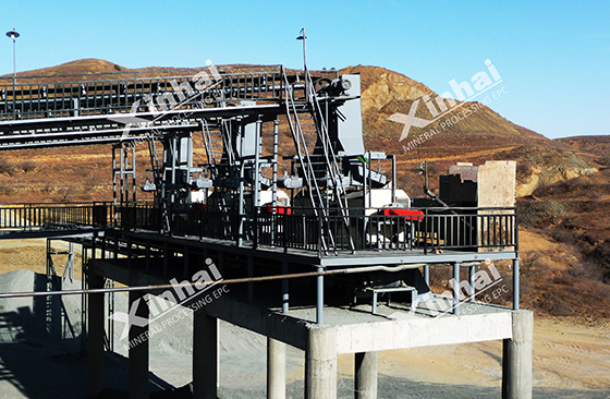 manganese ore magnetic separation system