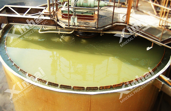 mineral taillings reprocessing thickener
