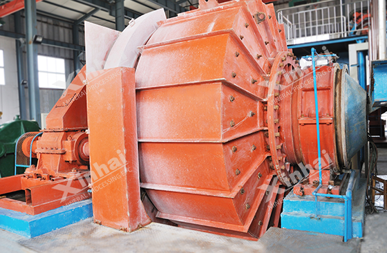Autogenous Mill in ore processing plant