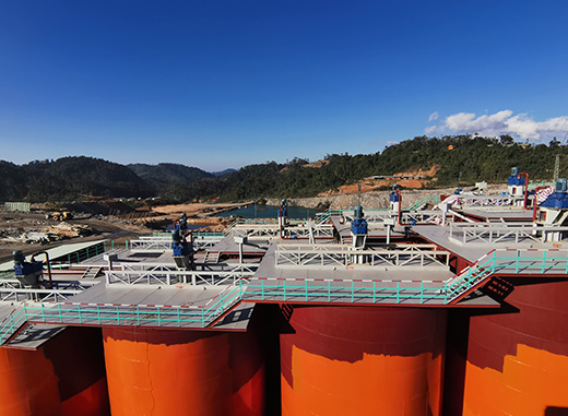 Laos 2000TPD Gold Mineral Processing Plant