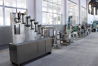 Particle Size Analysis Test Area