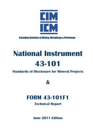 Canadian NI 43-101 Standards