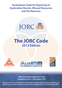 Australian JORC standards