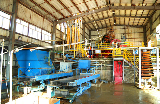 Tungsten gravity concentration plant.jpg
