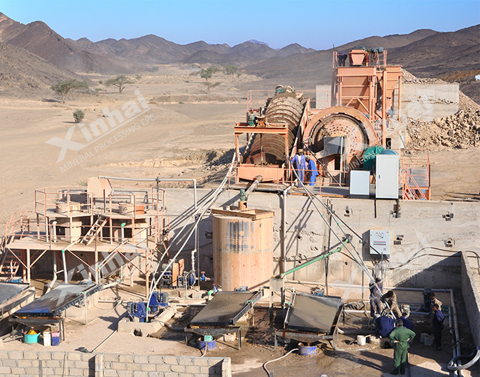 Gold Mineral Processing Plant
