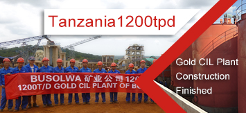 Xinhai Tanzania 1200tpd Gold CIL Plant Construction Finished