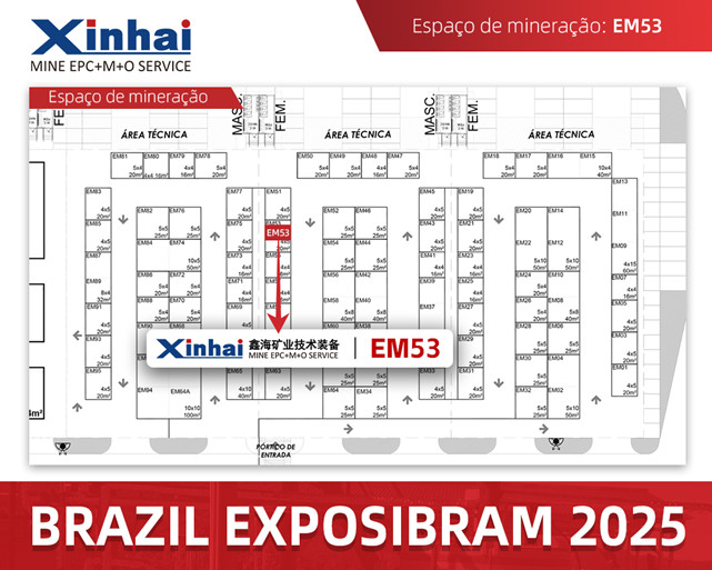 Meet Xinhai Mining at Brazil EXPOSIBRAM 2025
