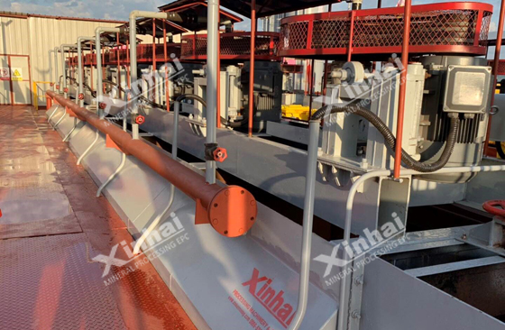 flotation cell machine designed by xinhai for mineral processing