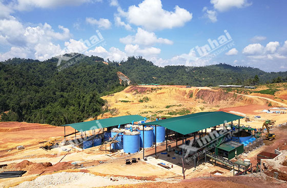 Malaysia 700tpd gold ore project