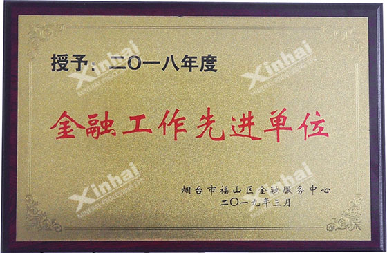 Xinhai-Mining-won-the-honorary-title-of-2018-Advanced-Unit-in-Financial-Work