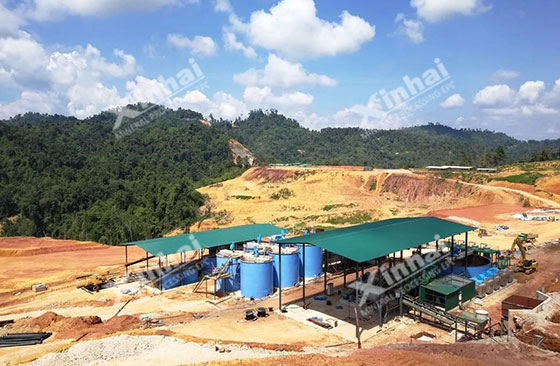 Malaysia-700tpd-gold-ore-processing-project