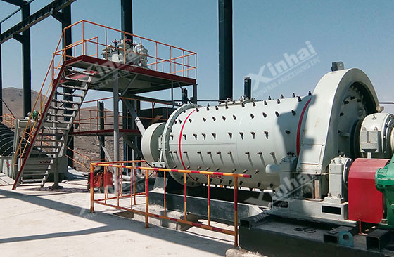 ball mill machine on the customer ore dressing plant