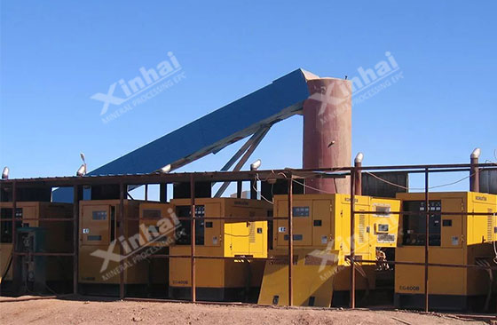 Mongolia 1000tpd gold processing project