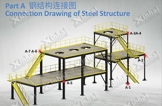 Mark the part number to clarify the installation sequence