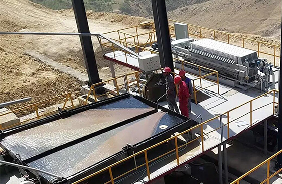 shaking table mineral processing