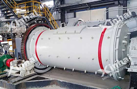 ball mill manufactured fromxinhai for-lithium ore production
