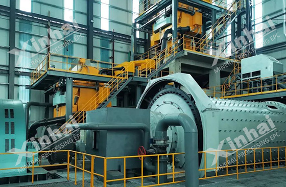 gold mine grinding machine in ore dressing plant