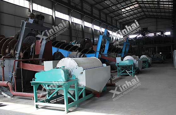 iron beneficiation machine manufactured from xinhai for sale