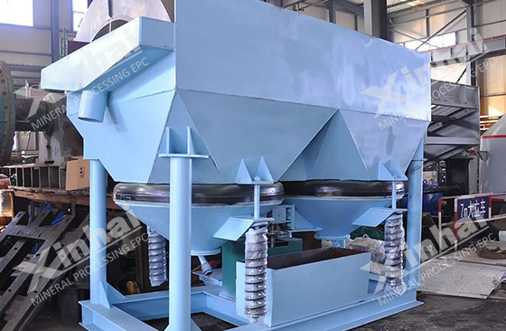 jig machine used for ilmenite ore gravity separation