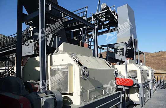 magnetic separator designed by xinhai used for iron beneficiation