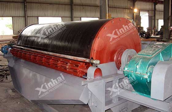 magnetic separator machine designed by xinhai for mineral processing