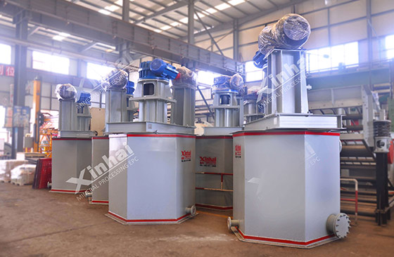 mineral scrubbing machine from xinhai