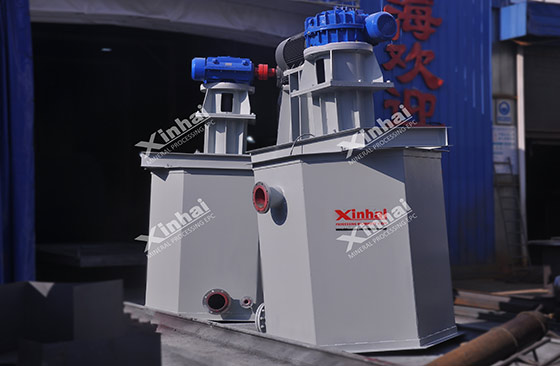 mineral scrubbing machine in xinhai