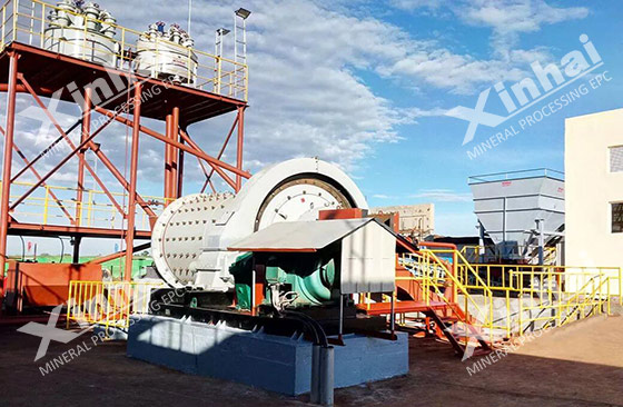 on-site ball mill machine manufactured from xinhai