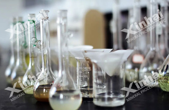 reagents in xinhai mineral processing test center