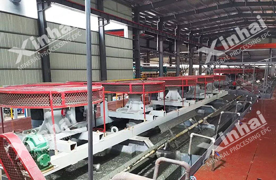 working flotation cell designed by xinhai for sale