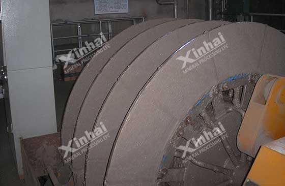xinhai mineral magnetic separating machine for ore processing