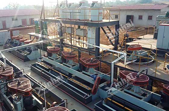 xinhai mineral processing machine for flotation separation