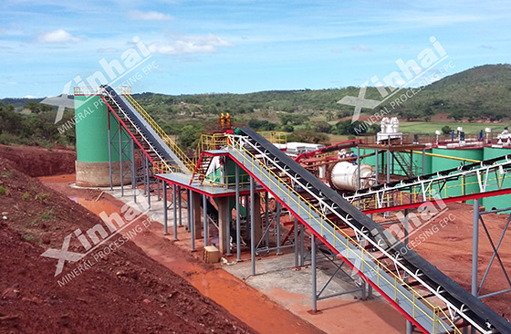 Belt conveyor from Xinhai Mining