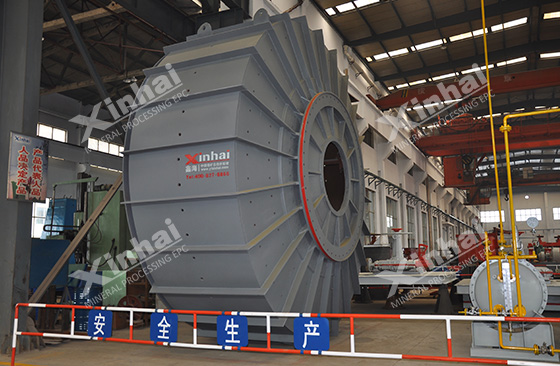 autogenous mill manufactured from xinhai