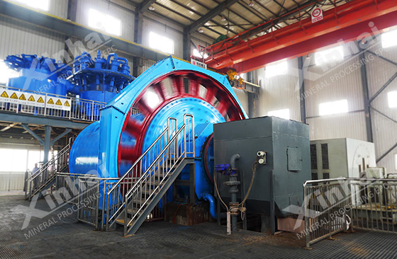 grinding machine used for mineral tailings reprocessing