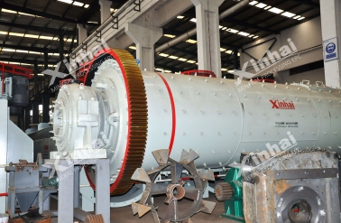 Ball mill machine produced by Xinhai company