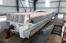 filter press machine from xinhai