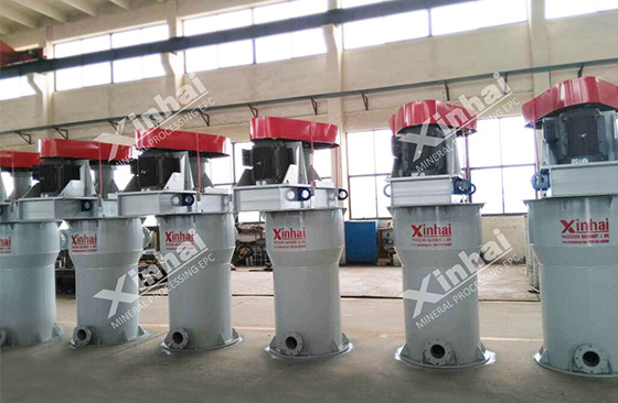vertical type crushing equipment from xinhai