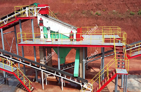 vibrating screen for ore processing