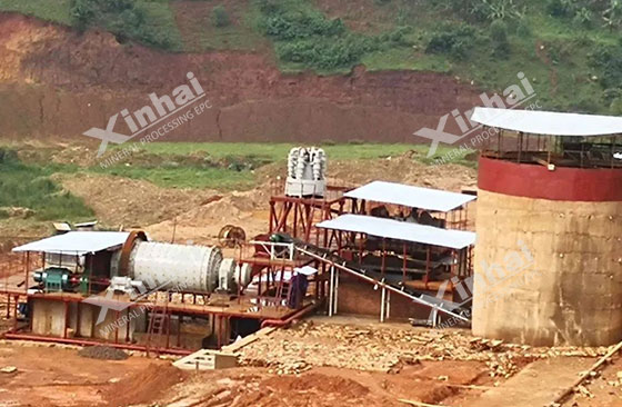 Burundi 1200tpd gold ore dressing plant 