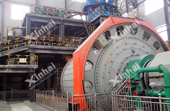 Xinhai Mining grinding machine used in ore beneficiation plant