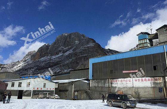 Yunnan 4400tpd copper ore dressing plant project