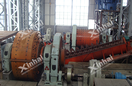 copper lead zinc ore grinding and classifying system