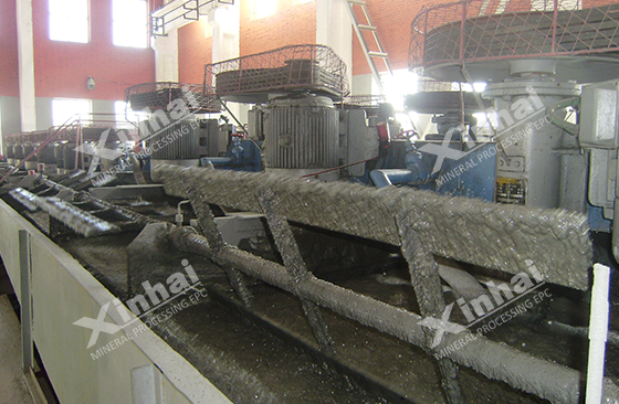 lead-zinc mine beneficiation process