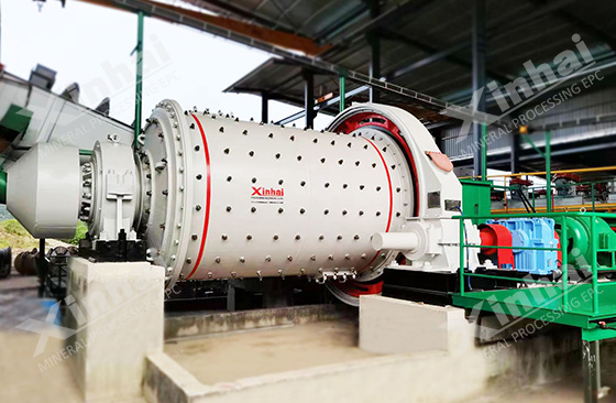 gold ore grinding system from xinhai