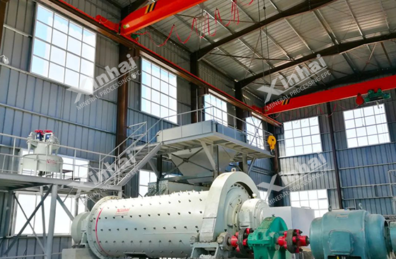 grinding system in ore dressing plant