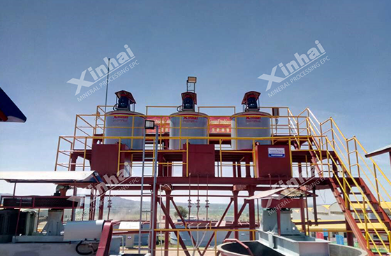 mineral beneficiation system for phosphate rock processing