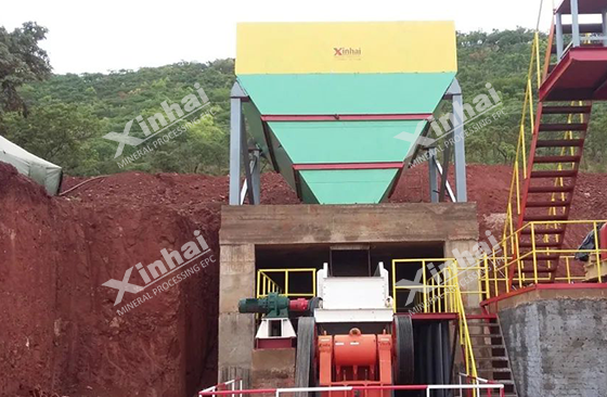mineral cruhsing system manufactured by xinhai