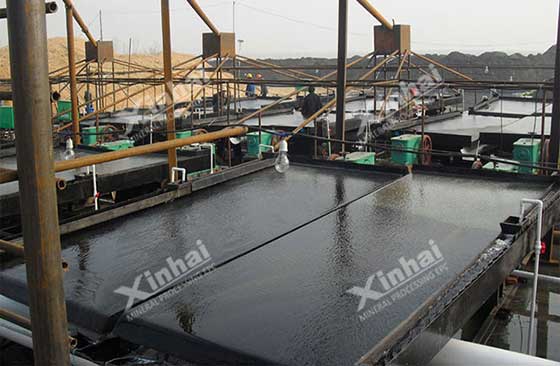 shaking stale from xinhai for gravity separation process